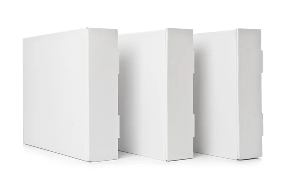 White cardboard box — Stock Photo, Image