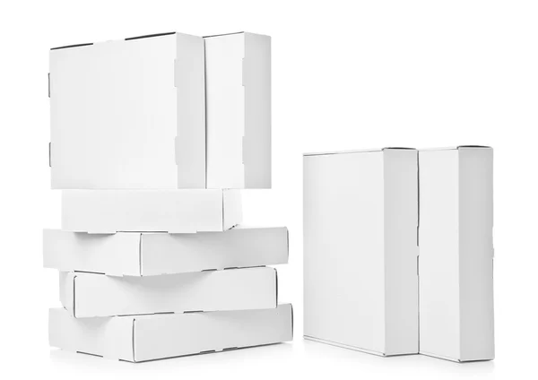 White cardboard box — Stock Photo, Image