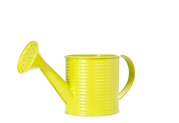 Small yellow watering can — Stock Photo, Image