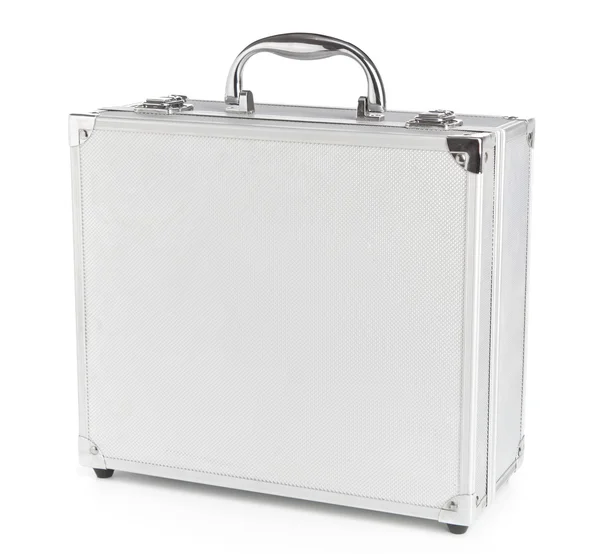 Metallic Suitcase — Stock Photo, Image