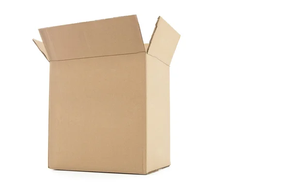 Open Cardboard Box — Stock Photo, Image