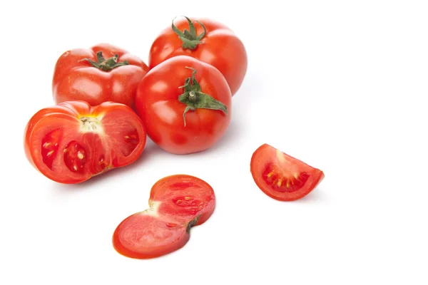 Rote Tomate — Stockfoto