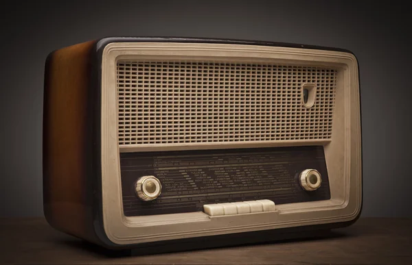 Antique radio — Stock Photo, Image