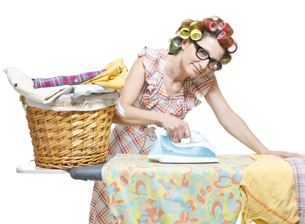 Pretty housewife — Stock Photo, Image