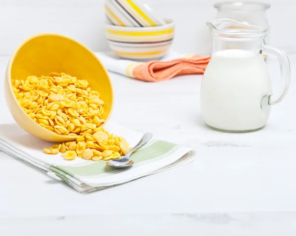Salud Desayuno con cereales — Foto de Stock