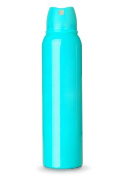 Sprey şişesi, beyaz zemin üzerine izole