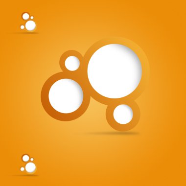 Soyut web tasarım afiş