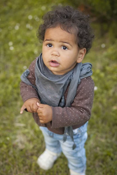 Afro bambino — Foto Stock