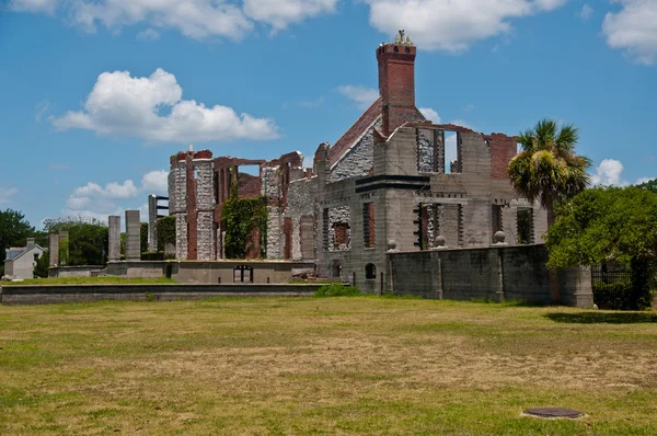 Dungeness Mansion Ruins on Cumberland National Seashore — Stock Photo, Image