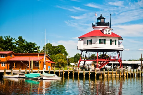 Trumma point lighthouse — Stockfoto