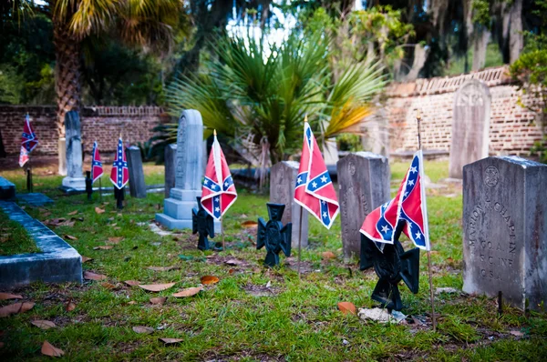 Cementerio confederado — Foto de Stock