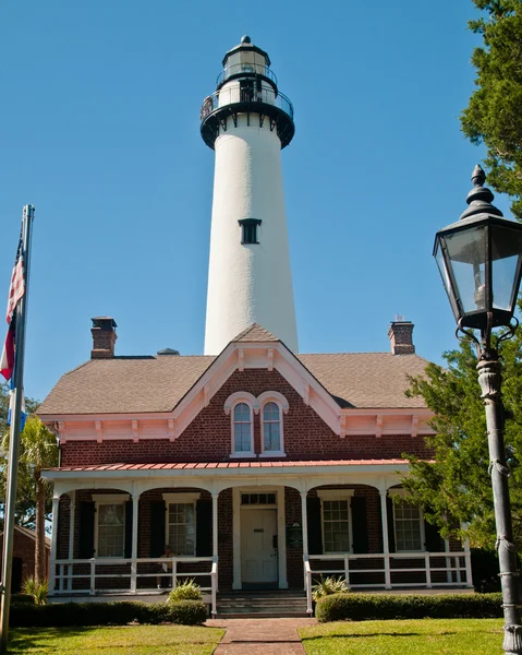 St Simons Lighthouse — Stock Photo, Image