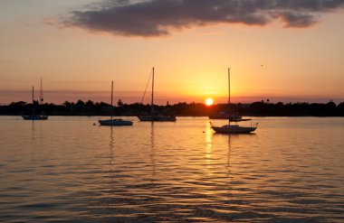 Gün batımı Anchorage