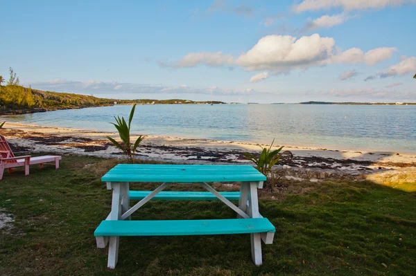 Пляжный пикник — стоковое фото