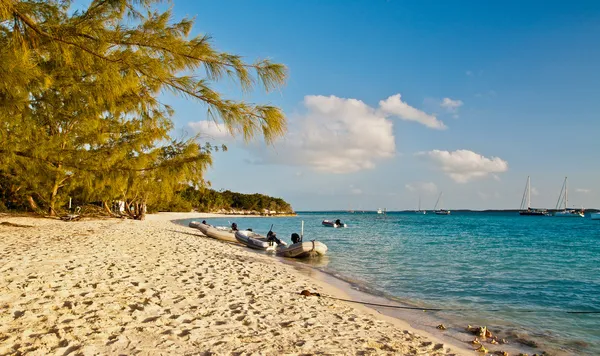 Beached boats — Stock Photo, Image