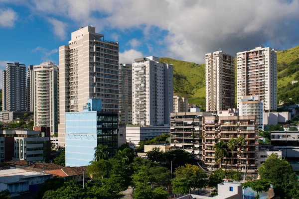 Vista Edifícios Apartamento Cidade Nova Iguacu Área Metropolitana Rio Janeiro — Fotografia de Stock