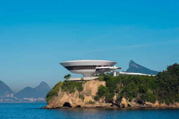 Niteroi Brazílie Června 2022 Niteroi Muzeum Současného Umění Oscara Niemeyera — Stock fotografie