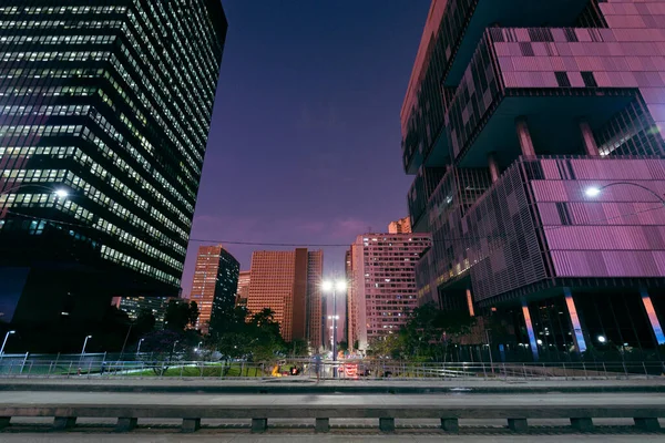 Office Buildings Downtown Rio Janeiro Dusk — Stockfoto