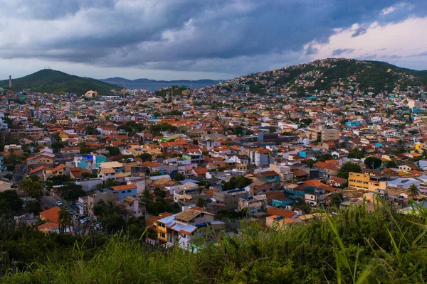 Panoramic View Arraial Cabo Town Rio Janeiro State Brazil — 스톡 사진