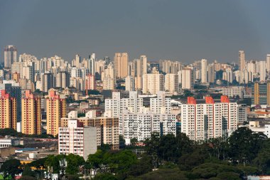 Ufuktaki Binalarla Sao Paulo Şehri Manzarası