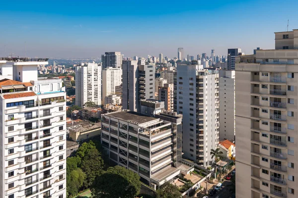 Vue Des Bâtiments Résidentiels Sao Paulo — Photo