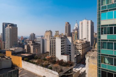 Sao Paulo şehrinin yüksek binaları