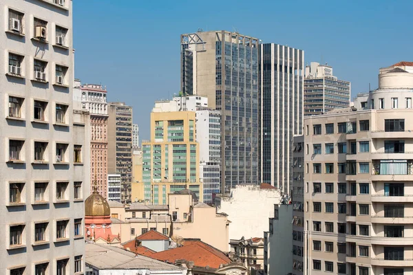 Bâtiments Grande Hauteur Centre Ville Sao Paulo — Photo