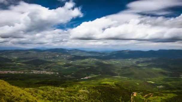 Krajina. timelapse — Stock video