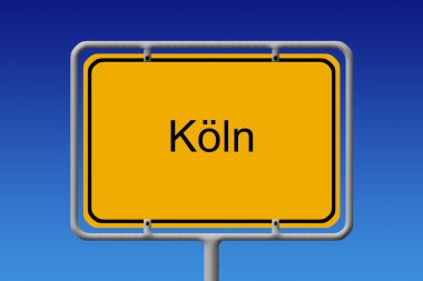 Ortsschild Köln - City Sign Cologne