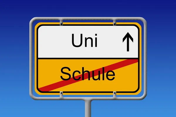 Schule - Uni — Zdjęcie stockowe