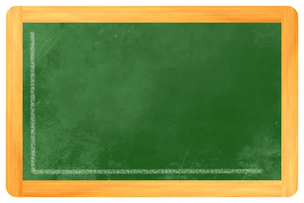 Blackboard with empty chart — Stock Photo, Image