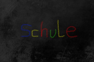 blackboard Schule tebeşir