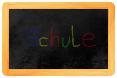 blackboard Schule tebeşir