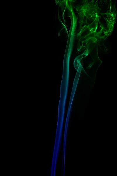 GefXorbter Rauch - Fumée colorée — Photo
