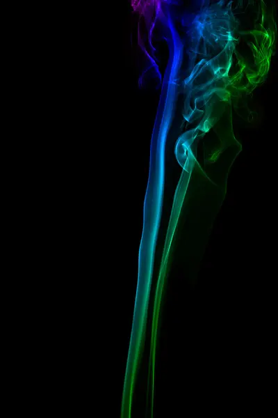 Gefärbter Rauch - Colored Smoke — Stock fotografie