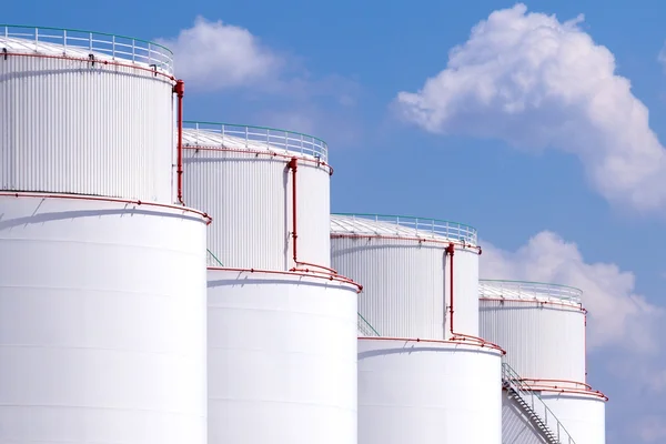 Tank farm — Stockfoto