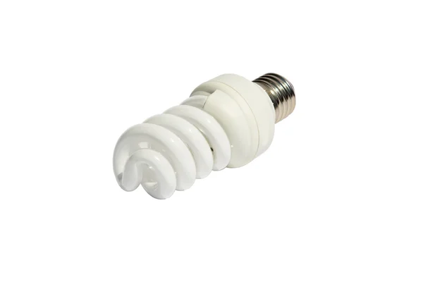 Energiesparlampe - úsporná zářivka — Stock fotografie