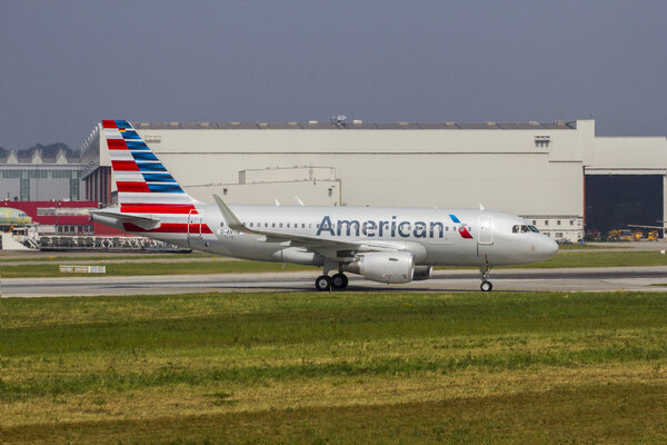 Airbus A319 авиакомпании American Airlines
