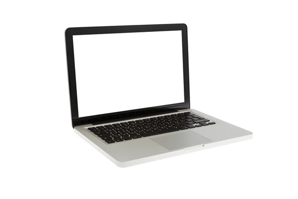 Laptop isolated on White — Stock Photo, Image