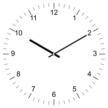 Clock Illustration 10:10 clipart