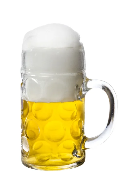 Ett glas öl — Stockfoto