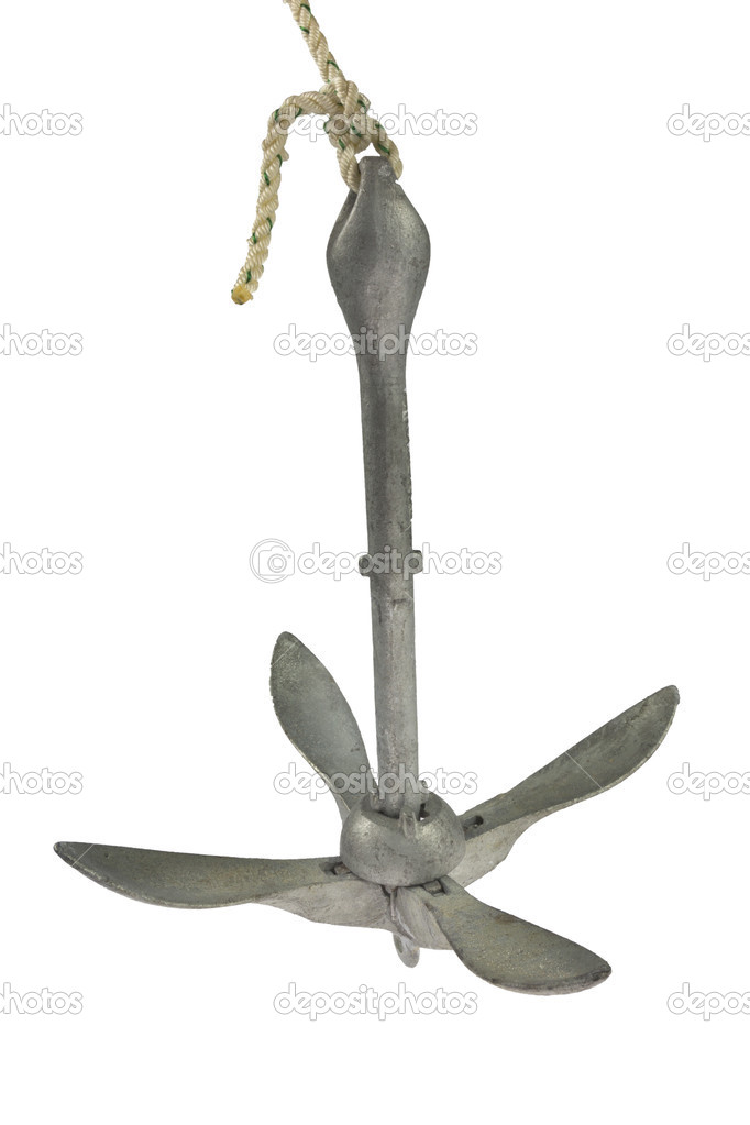 Anchor on white Background