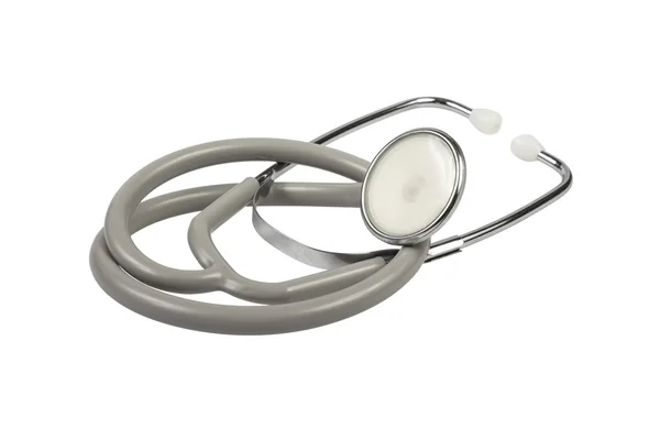 Stetoscopio su bianco — Foto Stock