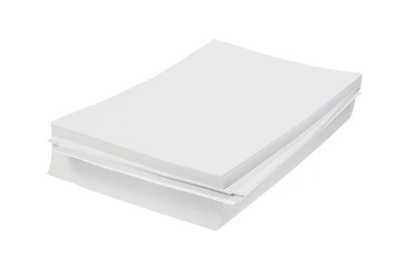 Stack of white paper — Stock Photo, Image