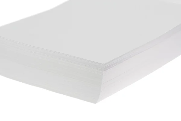 Stack of white paper — Stock Photo, Image