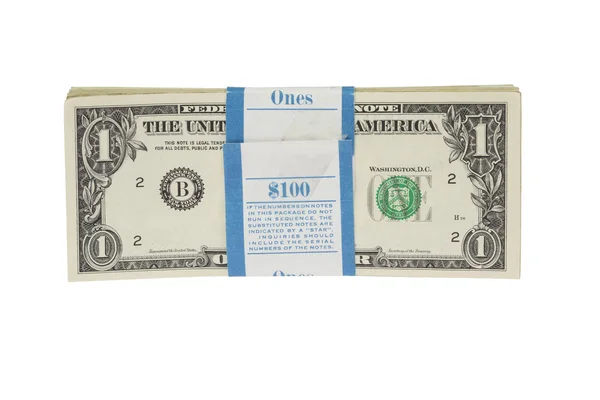 Bundle of dollar Notes — Stock Photo, Image