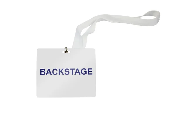 Backstage-Pass — Stockfoto