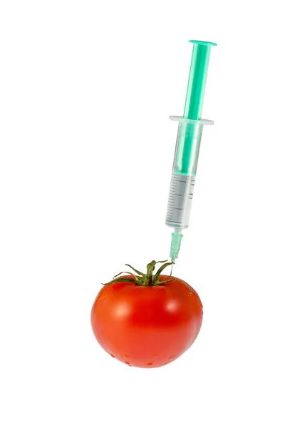 Tomaten-Doping — Stockfoto