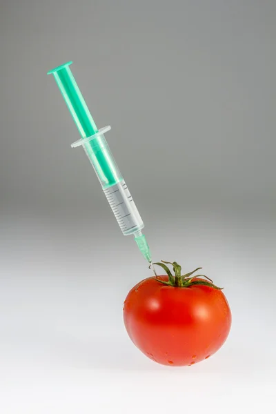 Tomaten-Doping — Stockfoto