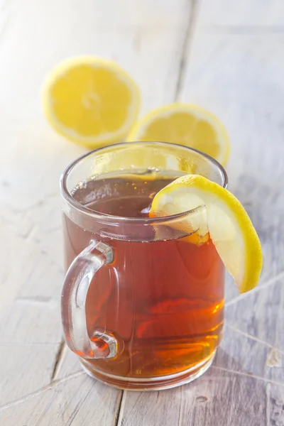 Bicchiere di tè freddo — Foto Stock